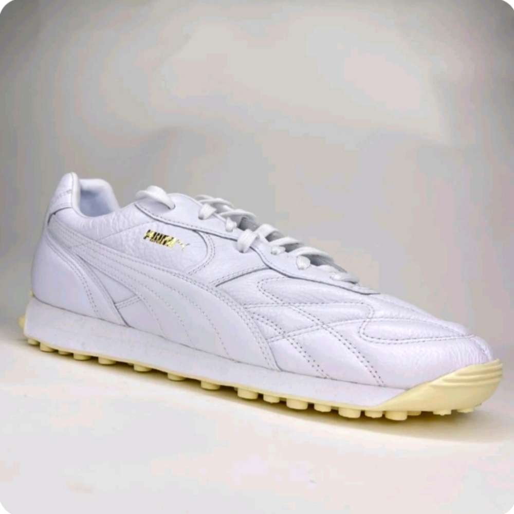 Puma King Avanti Premium Street Football Inspired Black-Gold or White-Gold Sz 11